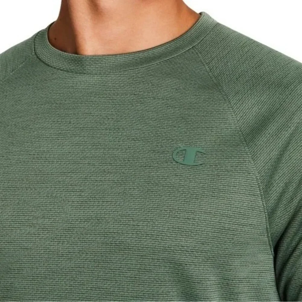 Champion Green Men's XXL Athletic T-Shirt 100% Polyester  K1072